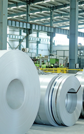 stainless steel coils to make pipes, valves, and other equipment